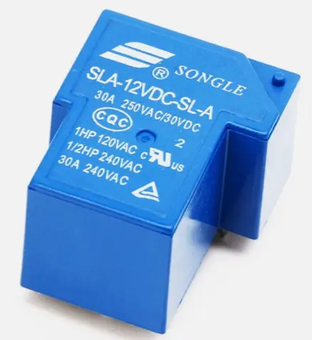 [LL11] SLA-12VDC-SL-C Songle Power Relay 12Vdc Coil, 30A,250Vac