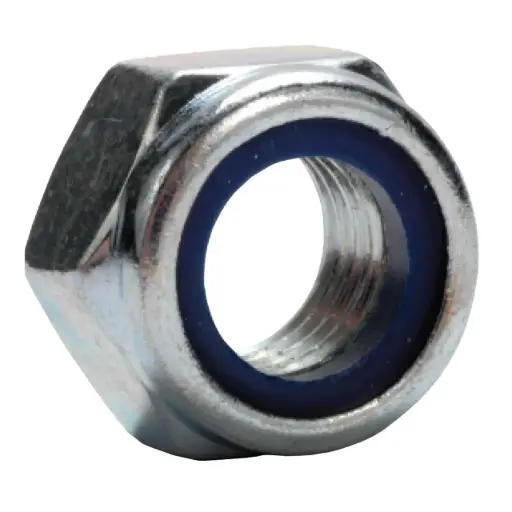 [h8] M6 Nylon insert hex lock nut